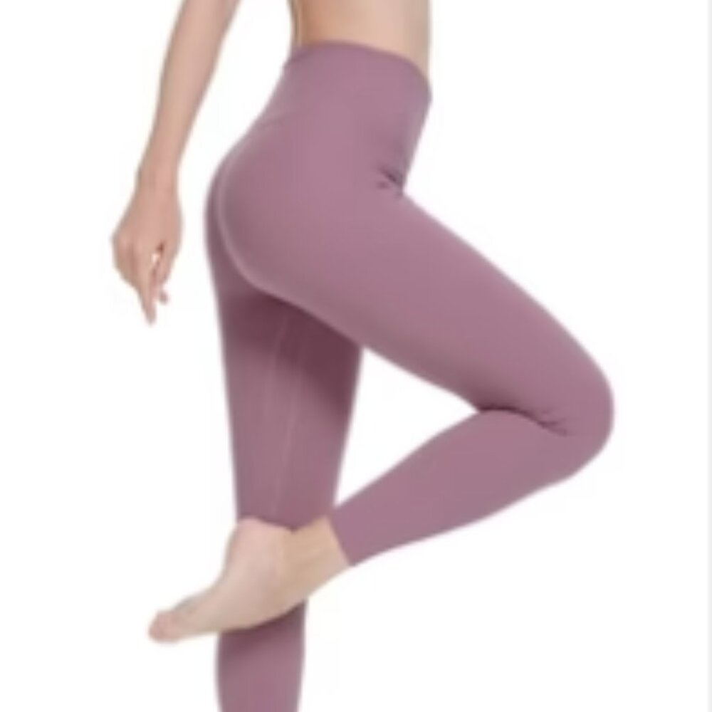 COMBIVO Women's dusty-rose yoga pant, size XL